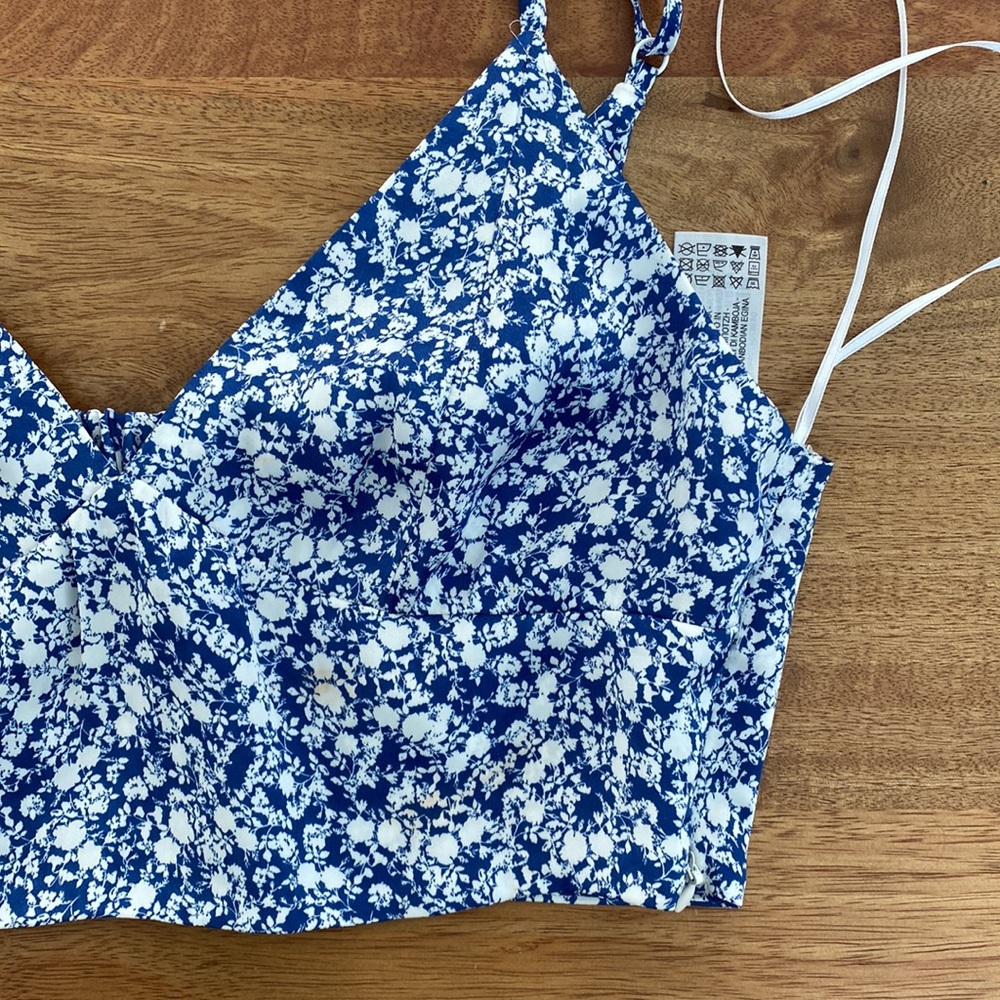 Zara Floral Print Top - Picture 8 of 11